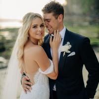 Brooke and Sam married in Bali