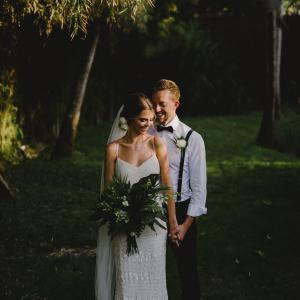 Julie and Paul married in Bali