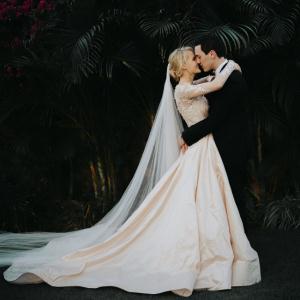 Roxanne and Luke married in Bali